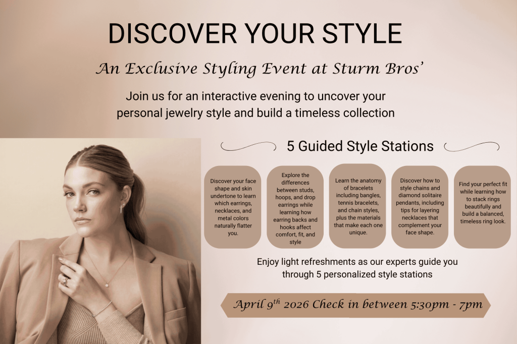 April ad for Sturm Bros