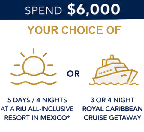 Spend $6000 Vacation Giveaway Promo ad