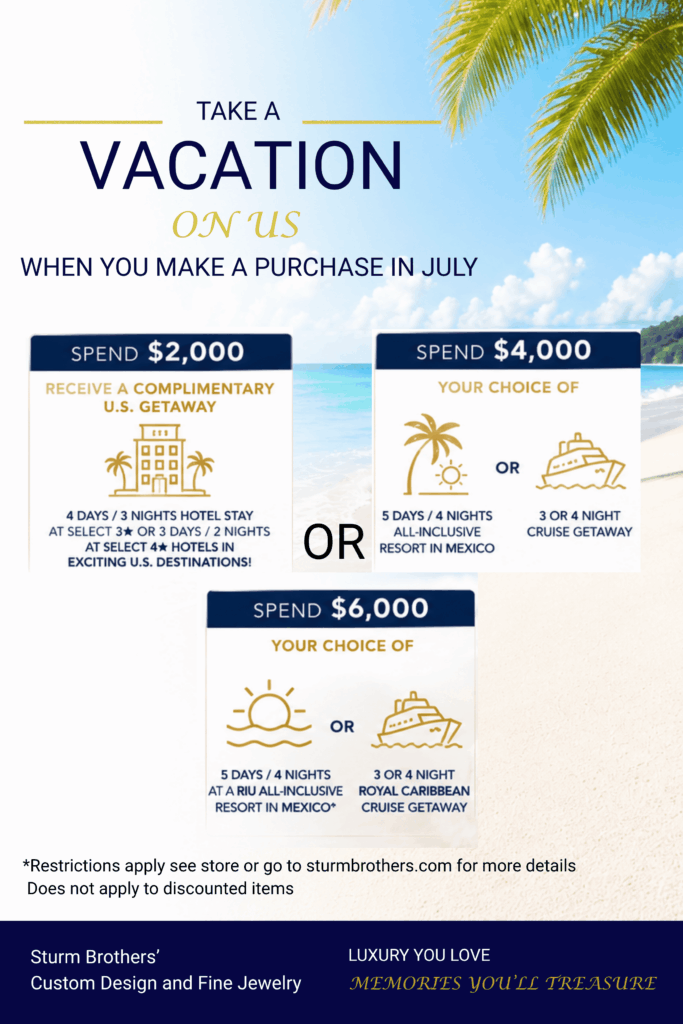 July Vacation on Us